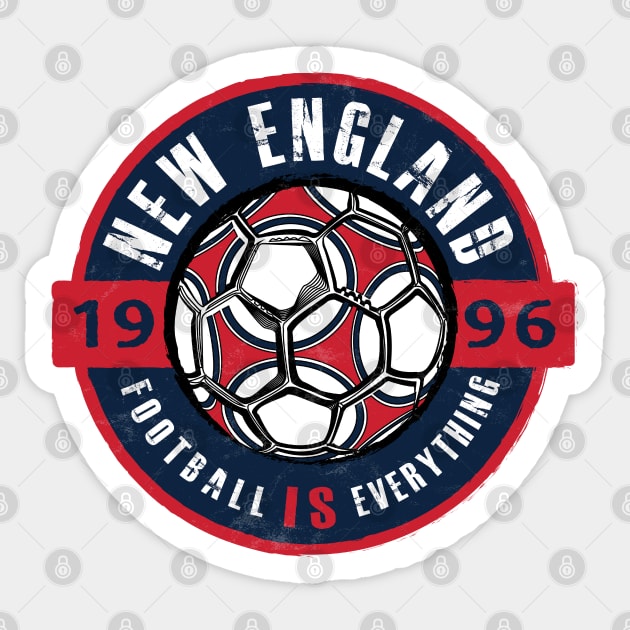 Football Is Everything - New England Vintage Sticker by FOOTBALL IS EVERYTHING